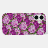 Rozen Case-Mate iPhone Case (Achterkant (horizontaal))