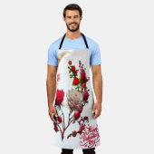 Rozen dag  schort (Gedragen)