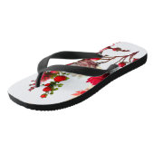 Rozen dag teenslippers (Schuin)