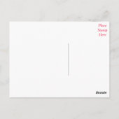  Rozen Dank u Bloemen Briefkaart (Achterkant)