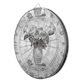 Rozen Dartbord (Voorkant Rechts)