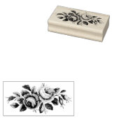  Rozen Ebbel Rubber Kunststempel Rubberstempel (Gestempeld)