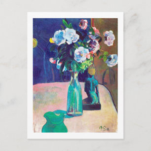 Rozen en beeldjes, gauguin briefkaart