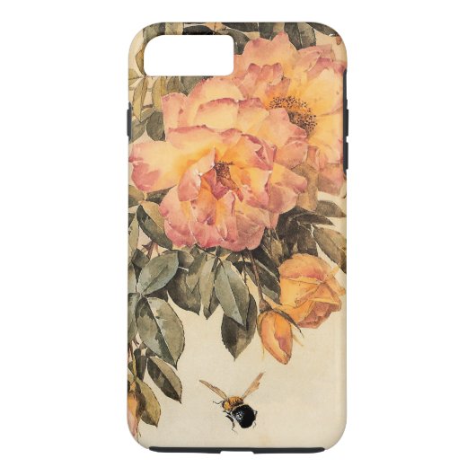 "Rozen en Bumblebijen" door Paul de Longpré Case-Mate iPhone Case (Achterkant)