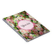 Rozen en chrysanthema notitieboek (Rechterzijde)