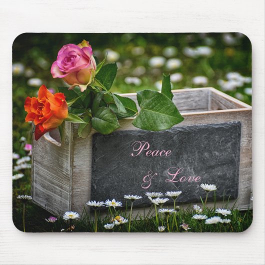 Rozen en Daises Muismat (Voorkant)