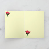 Rozen en Lilies Hartelijk dank Bedankkaart (Binnen)