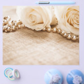 Rozen en parels flyer (Enkel)