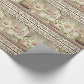 Rozen- en pieppapier Cadeaupapier (Hoek)