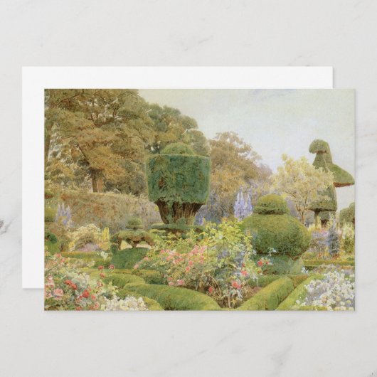 Rozen en Pinks van Elgood, Engelse tuin (Voorkant / Achterkant)