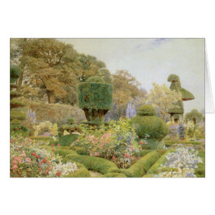 Rozen en Pinks van Elgood, Engelse tuin