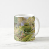 Rozen en Pinks van Elgood,  Engelse tuin Koffiemok (Voorkant rechts)