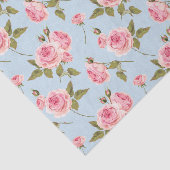 Rozen- en poolpuntenpatroon tissuepapier (Detail)