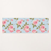 Rozen- en poolpuntenpatroon yogamat (Voorkant (horizontaal))