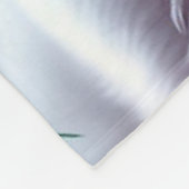 Rozen en prachtig Collectie Fleece Deken (Hoek)