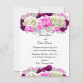 Rozen en roze pinda's - uitnodiging tot het indien (Voorkant)