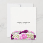 Rozen en roze pinda's - uitnodiging tot het indien (Achterkant)