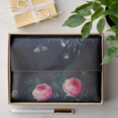 Rozen- en schedel-papier Tissuepapier (Geschenk)