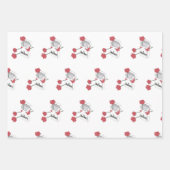 Rozen en sigaretten inpakpapier vel (Voorkant 3)