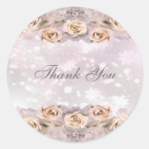 Rozen en Sterren Dank U Sticker