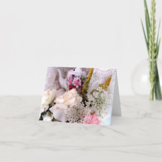 Rozen en Theepot Kaart