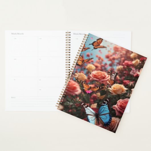 Rozen en vlinders planner (Display)