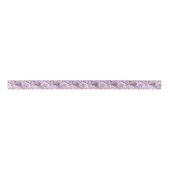 Rozen Floral Lavender Paars Pattern Lint (Voorkant)