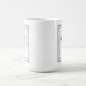 Rozen Floral  moederdag Koffiemok (Center)