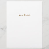 ROZEN FLYER (Achterkant)