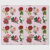 rozen galerieverpakkingspapier cadeaupapier (Vlak)