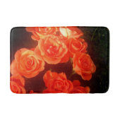 Rozen Gemiddelde Bath Mat (Voorkant)
