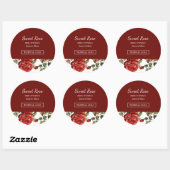 Rozen Gezichts Masker Label (Vel)
