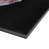 Rozen Glass Cutting Board - Gepersonaliseerd Snijplank (Hoek)