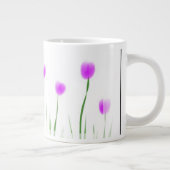 rozen grote koffiekop (Rechts)