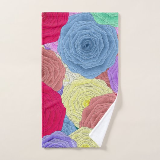 Rozen handdoeken (Handdoek)
