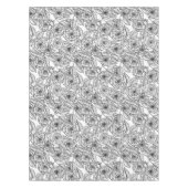 Rozen handgetekend patroon tafelkleed (Voorkant)