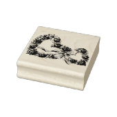 Rozen harten Floral Wreator  Wedding Rubberstempel (Stempel)