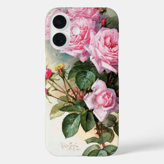  Rozen Hoesje-Mate iPhone Case (Achterkant)