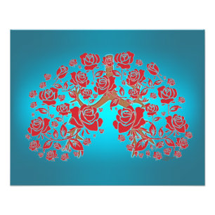 Rozen & Hoop Foto Afdruk