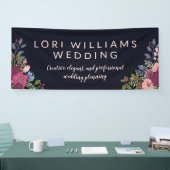 Rozen & hortensia's - Bedrijfsnaam Spandoek (Beurs)