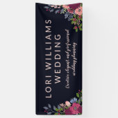 Rozen & hortensia's - Bedrijfsnaam Spandoek (Verticaal)
