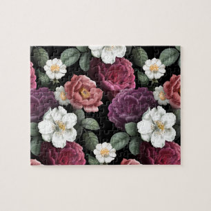  Rozen Illustratie bloemen Kunst Legpuzzel