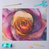 Rozen in Alcohol Ink Series Design #26 Tissuepapier (Craft)