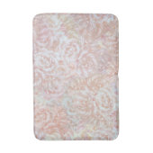  rozen in crème - bloemmotief badmat (Voorkant Verticaal)