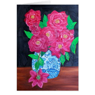 Rozen in de Chinese Vase