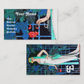 ROZEN IN DE NACHT, DE MODE MAAKT DE GROTE PARTIST VISITEKAARTJE (Voorkant / Achterkant)