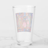 Rozen in de tuin glas (Achterkant)