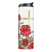 Rozen in de woestijn thermosbeker (Gedraaid links)