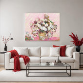  Rozen in een vaas, Van Gogh Poster