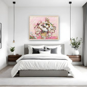  Rozen in een vaas, Van Gogh Poster